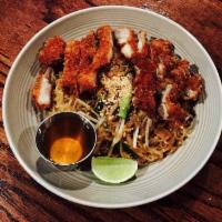 Crispy Chicken Pad Thai Dinner · 