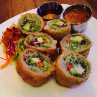 Fresh Rolls · With mixed vegetable filling.