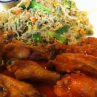 Vegetable Fried Rice · Stir-fried rice with vegetables. 