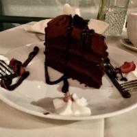 Triple Chocolate Layer Cake · 