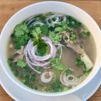 Beef Short Rib Pho · Slow-cooked short rib, fillet mignon, yellow onions, scallions, basil, cilantro, bean sprout...