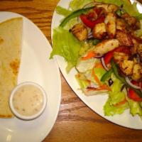 Grilled Chicken Greek Salad · 