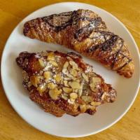 Chocolate and Almond Croissant · 