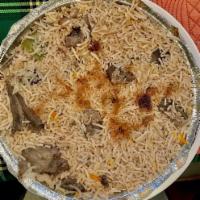 Mutton Biryani Basmati Rice · 