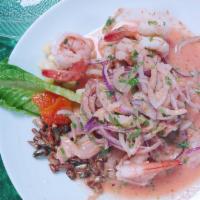 Mixed Seafood Ceviche · 