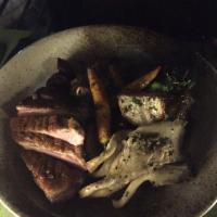 Seared Duck Breast and Confit Leg · 