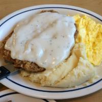 Country Fried Steak & Eggs · 