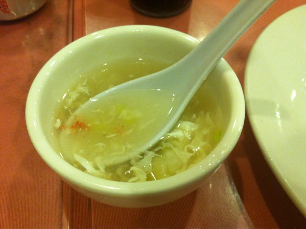 Crab Meat With Fish Mor Soup · 