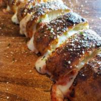Pepperoni Roll · Handcrafted using our fresh baked dough, stuffed with pepperoni, whole-milk mozzarella, hous...