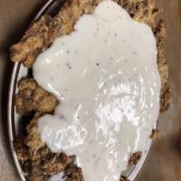 Chicken Fried Steak · Our most popular item. Served with your choice of brown or country gravy. Comes with your ch...