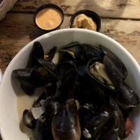 Blue Cheese Mussels · 