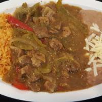 Chile Verde Plate · 