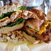 Pork Tenderloin Sandwich · 
