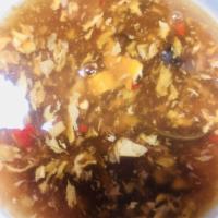 Large Seafood's Hot and Sour Soup · 