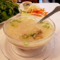 Famous Anh Hong Beef Porridge · Slow cooked rice congee in beef broth.