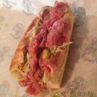 Italian Sub · Comes with Cappocollo, Salami, Provolone cheese, shredded Lettuce, Italian tomatoes