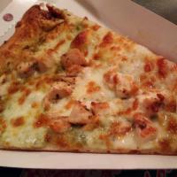 Chicken Pesto Pizza · 