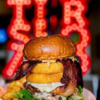 Lone Star Smoke Burger Meal · Black Canyon Angus beef topped with smoked bacon, cheddar cheese, (UNAVAILABLE)crispy onion ...