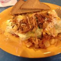 Los Cabos Bacon & Cheese Omelette · 