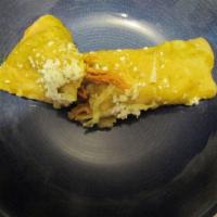 Enchiladas · Three rolled up corn tortillas, filled filled with your choice of filling, topped with your ...