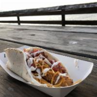Tin Fish Swordfish Taco · Our beloved Tin Fish Taco but with the king of fishes!  Please select below if you would lik...