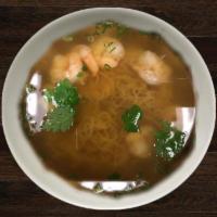 Shrimp Noodle Soup · 