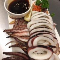 BBQ Squid · With onion