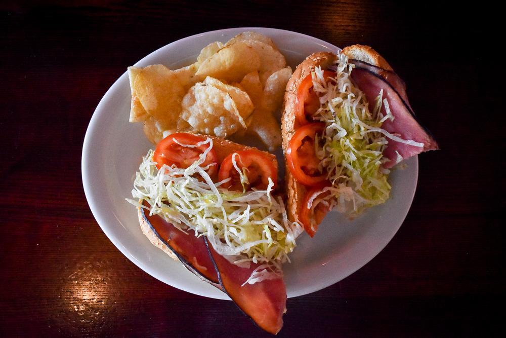 2. Such a Ham...and Cheese Sub Sandwich · Black Forest ham, provolone cheese, lettuce, tomatoes and mayonnaise.