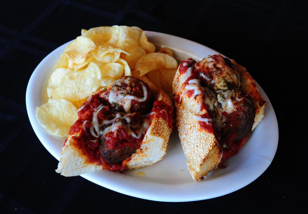 4. Old World Meatball Sub Sandwich · Seasoned meatballs, marinara, mozzarella cheese and spices.