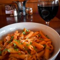 Create Your Own Pasta Entree Dinner · Choose your pasta and sauce. Add extras for an additional charge. We only use natural non-GM...