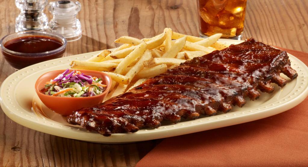 St. Louis Ribs · A larger meatier cut of pork rib with more natural marbling.