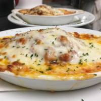 Lasagna Bolognese · The real Italian meat lasagna.