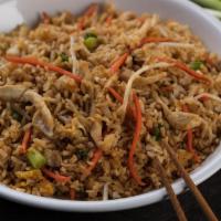 Fried Rice (Vegetable) · Egg, carrots, bean sprouts, green onion