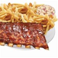1/2 Slab Dinner · 1/2 slab of St. Louis BBQ ribs. Served with fries, coleslaw and garlic toast.