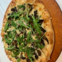Kennett Mushroom · Local Kennett mushrooms, cheeses, truffle oil, & Parmesan