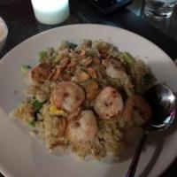 Garlic Shrimp Fried Rice · 