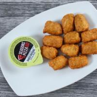 Broccoli and Cheese Bites · Breaded and fried until golden, served with ranch.