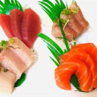 12 Pieces Sashimi Mix · Chef's choice.