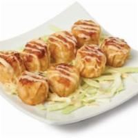 Shrimp Shumai · Steamed or fried shrimp dumplings drizzled with honey dijon dressing. 231-326 Cal.(6 pcs)