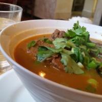 Chinese Style Beef Noodle Soup · Spicy.