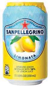 12 oz San Pellegrino Lemonade Soda · 