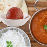 Chicken Curry Meal · Flavorful Curry base with soft halal chicken to satisfy the curry cravings served with Basma...