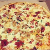 Chicken Parmigiana Pizza · 