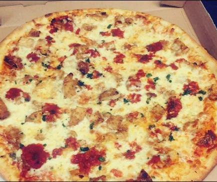 Chicken Parmigiana Pizza · 