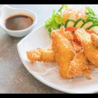 FISH KATSU SPECIAL · Deep fried Tilapia fish With katsu sauce serve with rice , miso or salad