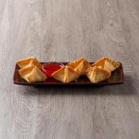 6 Piece Crab Rangoon Angels · Crab and cream cheese in wonton stuffing.