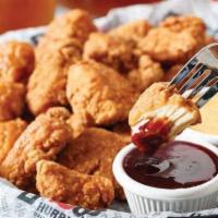 Boneless Wings · Fresh, 100% All Natural Chicken. Cooked to Order. Served with celery and choice of dressing.