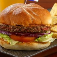 Impossible Burger · It has all of the flavor and protein of a beef burger, but it is made from plants. Choose yo...