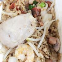 37. Combination Fried Rice · Pork, chicken and shrimp. 