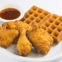 Best Chicken and Waffle Breakfast · 